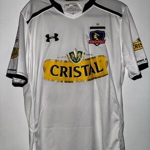 Under Armour Colo-Colo Home Soccer Jersey | Paredes #30 | Men's Large | Chilean